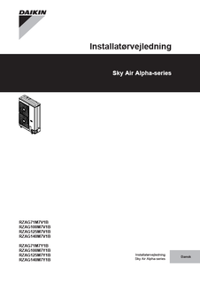 RZAG71-140M7V1B, RZAG71-140M7Y1B_4PDA486046-1A_2017_07_Installer reference guide_Danish download